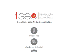 Tablet Screenshot of igeo.pt