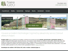 Tablet Screenshot of igeo.cz
