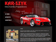 Tablet Screenshot of kar-szyk.igeo.pl