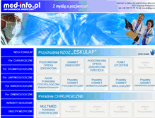 Tablet Screenshot of e-zdrowie.igeo.pl